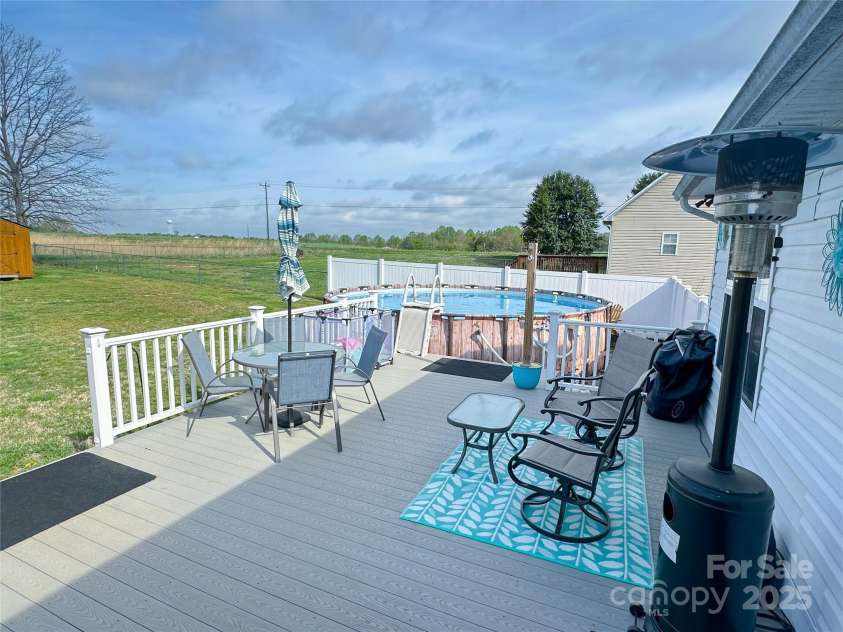 108 Windrow Lane, Statesville, NC 28625.  MLS# CAR4238628, YatesRealty ID 6189. Oversized trex deck