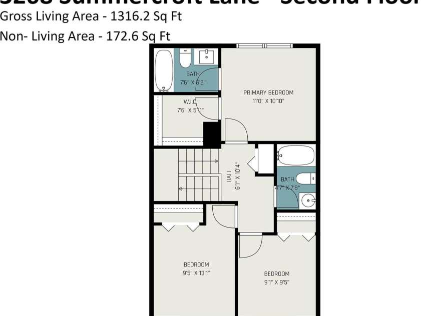 3268 Summercroft Lane, Charlotte, NC 28269.  MLS# CAR4357213, YatesRealty ID 6194. 