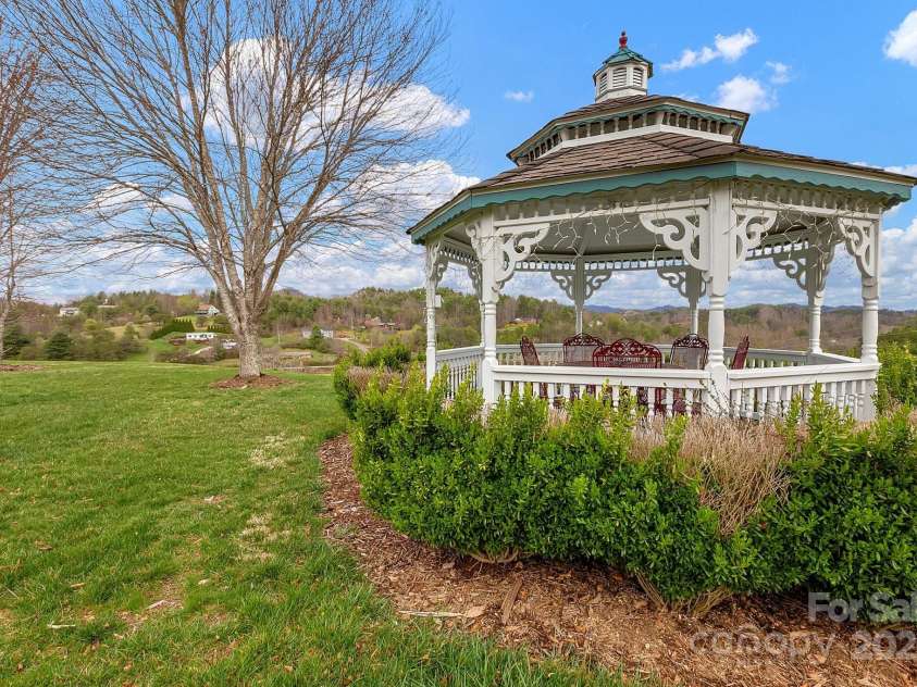 122 Windy Hills Lane, Leicester, NC 28748.  MLS# CAR4240865, YatesRealty ID 6195. Gazebo