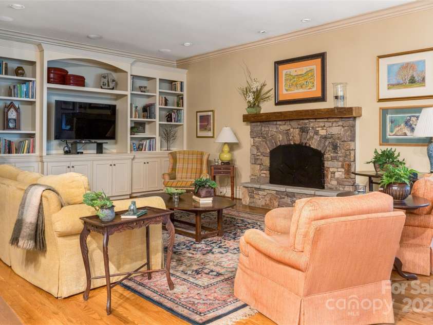 53 Cedar Hill Drive, Asheville, NC 28803.  MLS# CAR4301741, YatesRealty ID 62. Keeping Room off of Kitchen