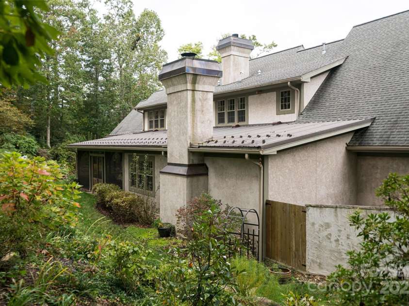 53 Cedar Hill Drive, Asheville, NC 28803.  MLS# CAR4301741, YatesRealty ID 62. Rear View