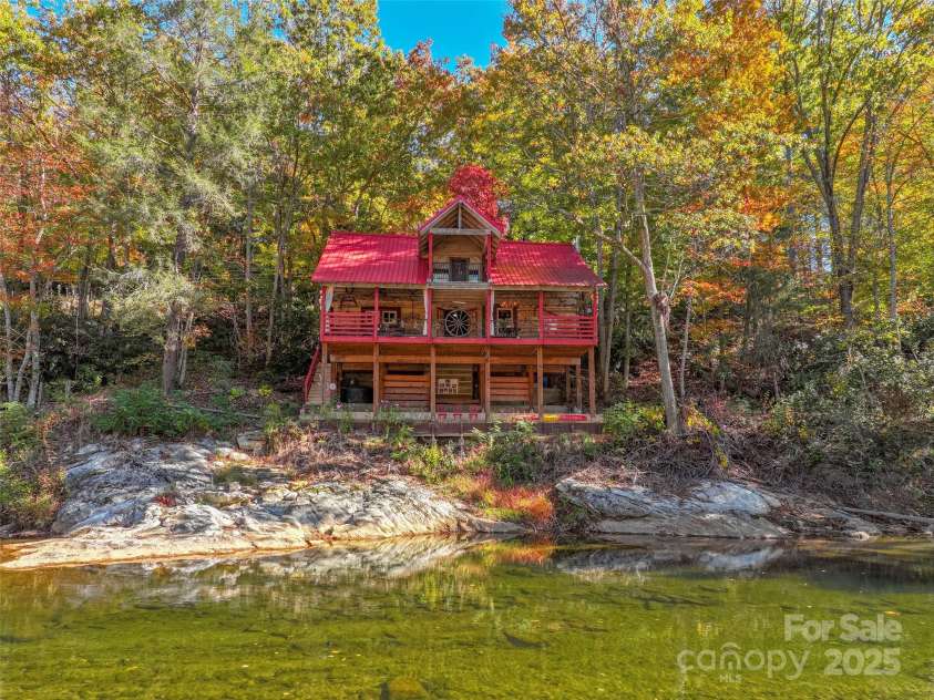 996 Halls Chapel Road, Burnsville, NC 28714.  MLS# CAR4314014, YatesRealty ID 620. South Toe Riverfront