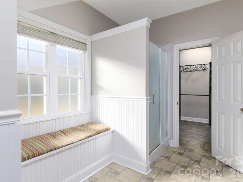 135 Greenbrier Creek Place, Salisbury, NC 28146.  MLS# CAR4320761, YatesRealty ID 6207. Primary Bath w/Window Bench