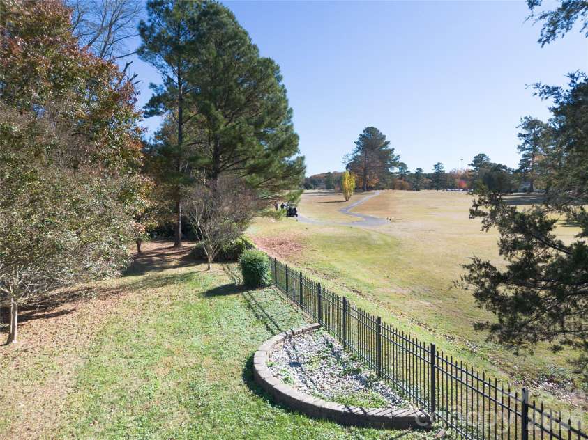 135 Greenbrier Creek Place, Salisbury, NC 28146.  MLS# CAR4320761, YatesRealty ID 6207. Rear Yard w/Golf Course