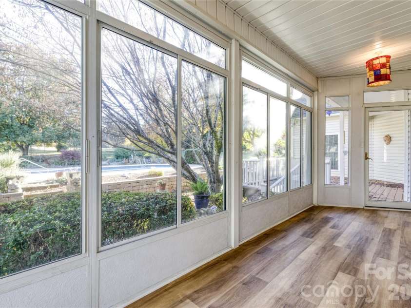 135 Greenbrier Creek Place, Salisbury, NC 28146.  MLS# CAR4320761, YatesRealty ID 6207. Sunroom