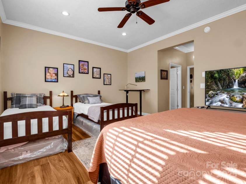 261 Boland Drive, Lake Lure, NC 28746.  MLS# CAR4232429, YatesRealty ID 6212. 2nd Bedroom