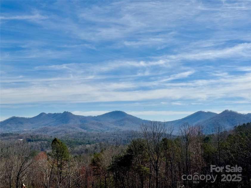 261 Boland Drive, Lake Lure, NC 28746.  MLS# CAR4232429, YatesRealty ID 6212. Views from property