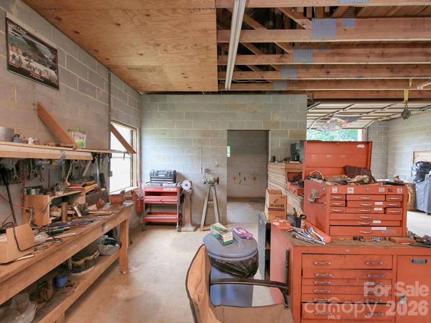 269 Johnson Dairy Road, Mooresville, NC 28115.  MLS# CAR4260297, YatesRealty ID 6214. Barn/workshop/autoshop