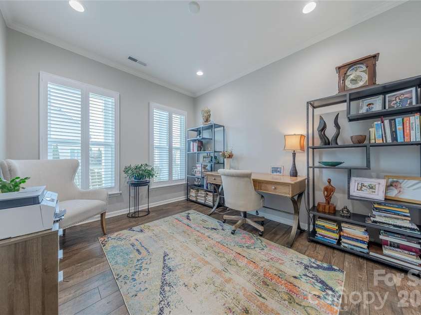 270 Hampton Trail Drive, Fort Mill, SC 29708.  MLS# CAR4349571, YatesRealty ID 6222. French Door Enclosed First Floor Study