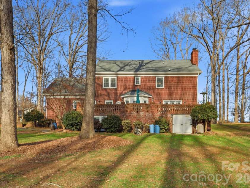 1600 Thornhill Drive, Monroe, NC 28110.  MLS# CAR4325447, YatesRealty ID 6227. Backyard