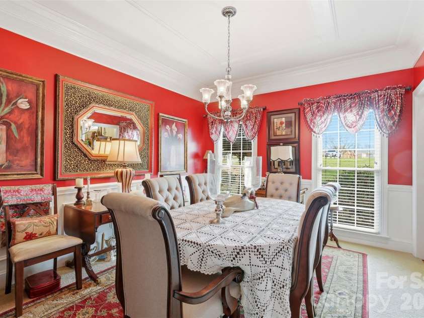 1600 Thornhill Drive, Monroe, NC 28110.  MLS# CAR4325447, YatesRealty ID 6227. Dining Room