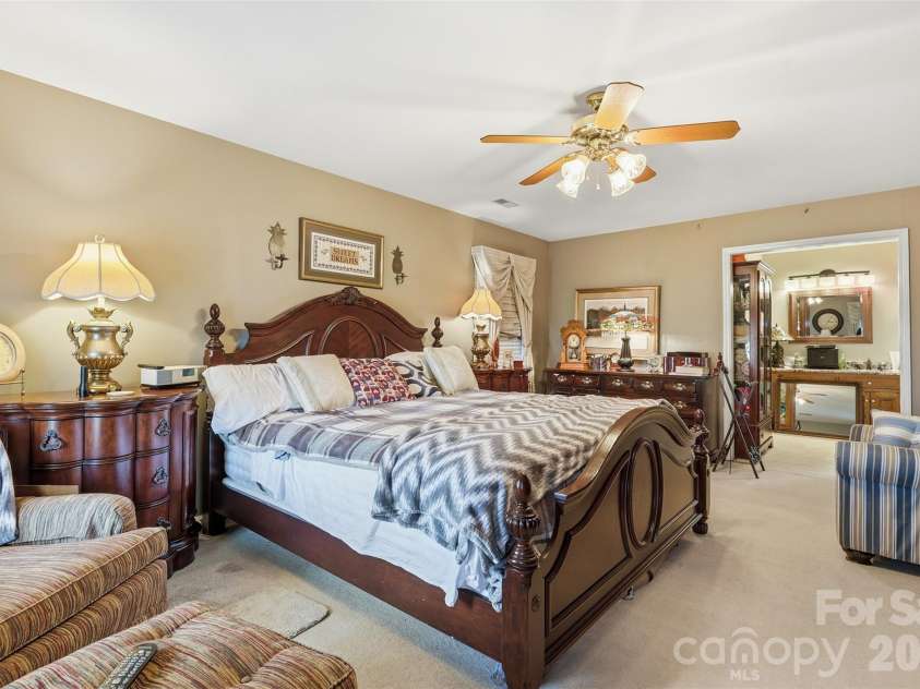 1600 Thornhill Drive, Monroe, NC 28110.  MLS# CAR4325447, YatesRealty ID 6227. Primary Bedroom