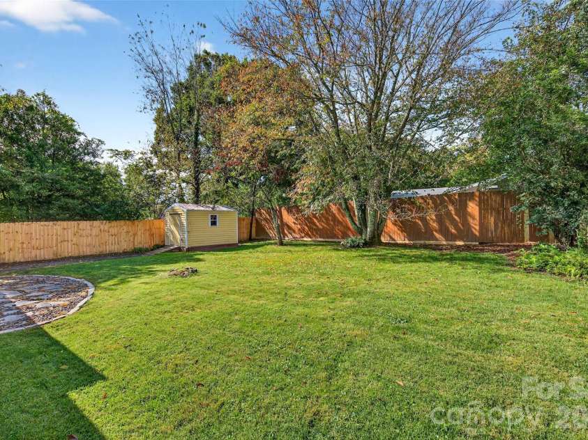 109 Dougherty Street, Black Mountain, NC 28711.  MLS# CAR4303236, YatesRealty ID 6230. Spacious backyard