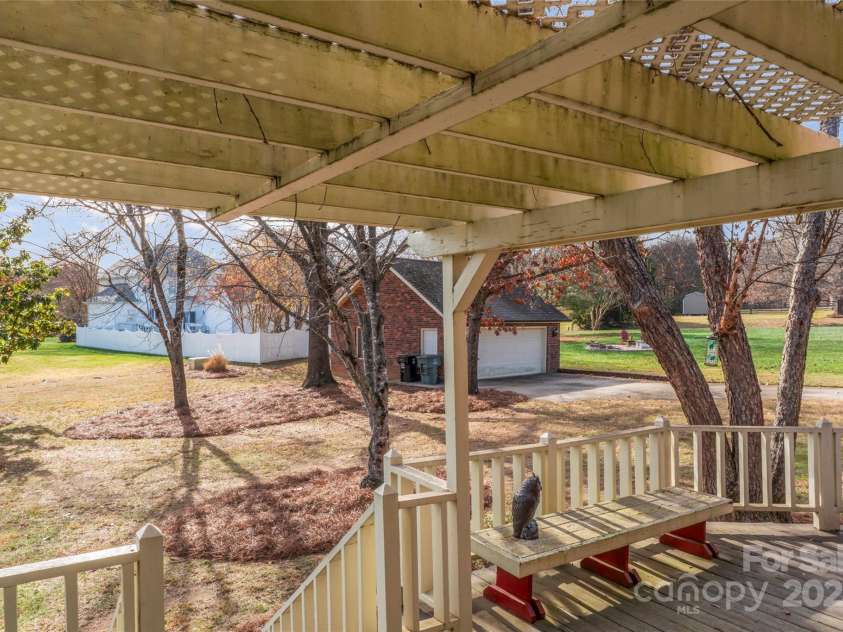 4178 Morris Burn Drive, Concord, NC 28027.  MLS# CAR4325697, YatesRealty ID 6235. Partially covered deck