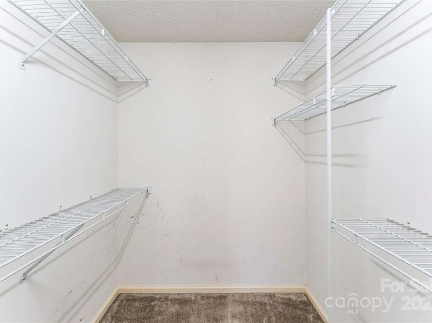4178 Morris Burn Drive, Concord, NC 28027.  MLS# CAR4325697, YatesRealty ID 6235. Primary walk in closet