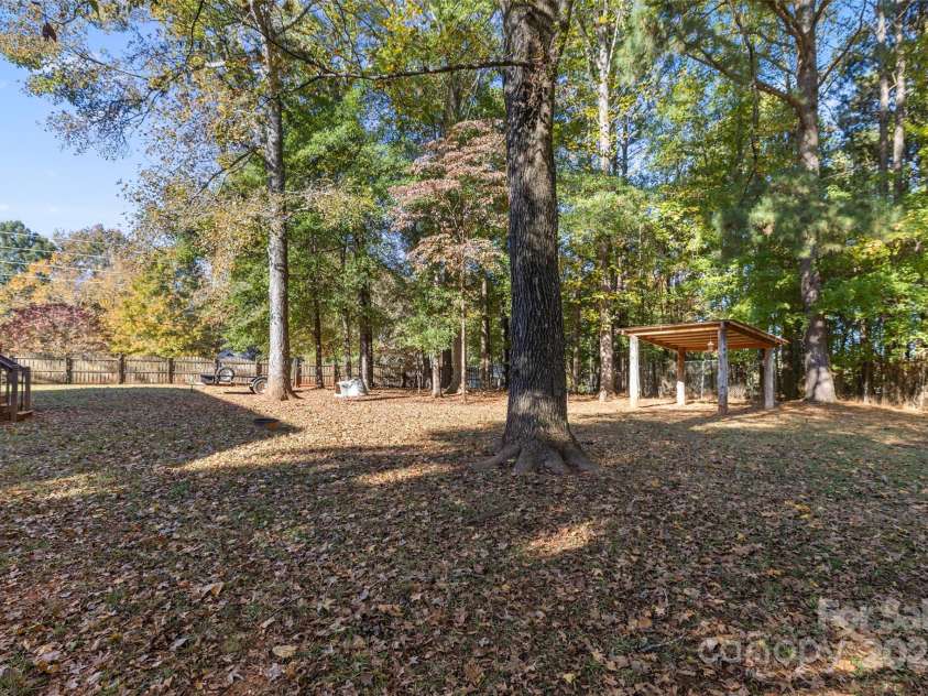7507 Haley Lane, Indian Land, SC 29707.  MLS# CAR4317281, YatesRealty ID 6236. Backyard