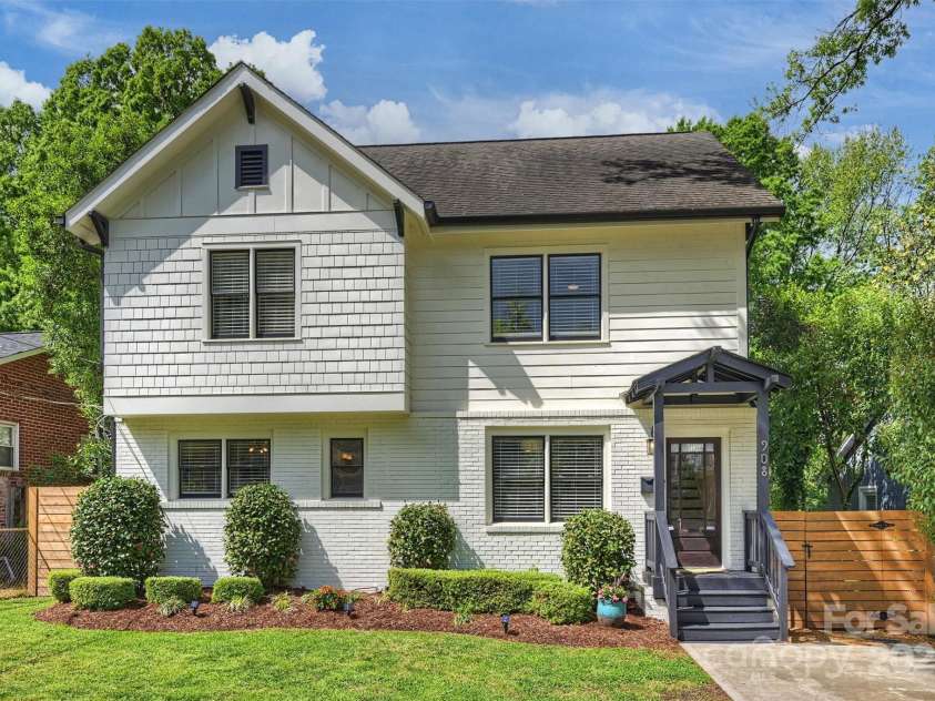 908 Academy Street, Charlotte, NC 28205.  MLS# CAR4245040, YatesRealty ID 6236. 