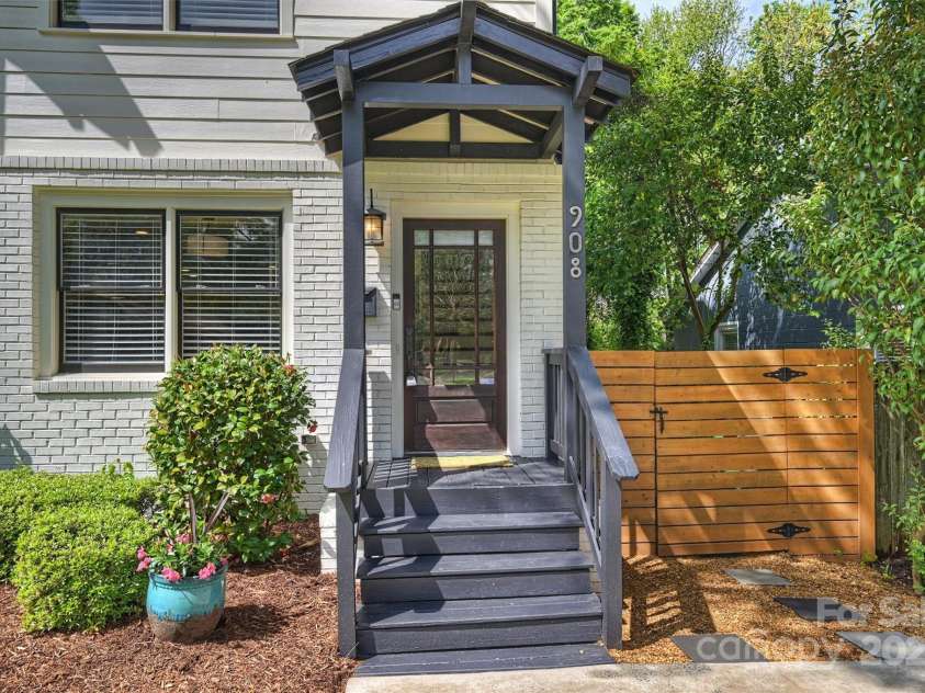 908 Academy Street, Charlotte, NC 28205.  MLS# CAR4245040, YatesRealty ID 6236. 