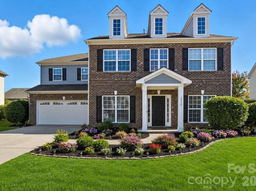 1015 Loudoun Road, Indian Trail, NC 28079.  MLS# CAR4312909, YatesRealty ID 6238. Digitally staged