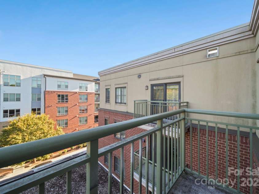 721 Governor Morrison Street, Charlotte, NC 28211.  MLS# CAR4316413, YatesRealty ID 624. Balcony Shot