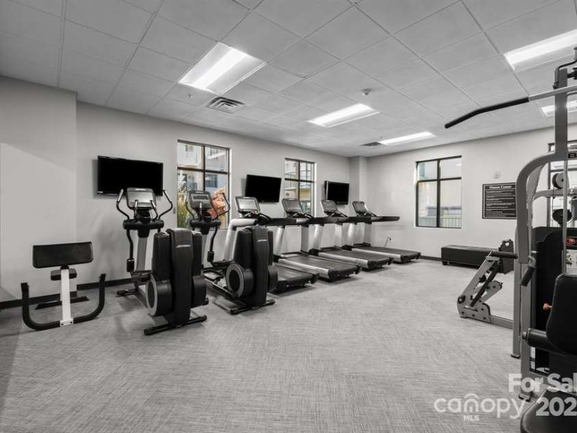 721 Governor Morrison Street, Charlotte, NC 28211.  MLS# CAR4316413, YatesRealty ID 624. Fitness Center