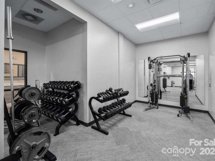 721 Governor Morrison Street, Charlotte, NC 28211.  MLS# CAR4316413, YatesRealty ID 624. Fitness Center
