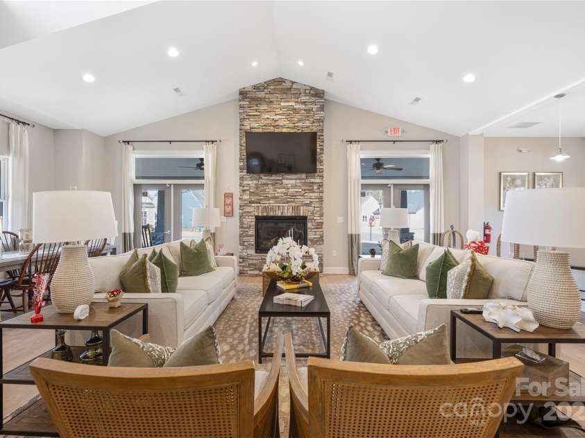 234 Pintail Drive, Monroe, NC 28110.  MLS# CAR4317174, YatesRealty ID 6248. Clubhouse Gathering area