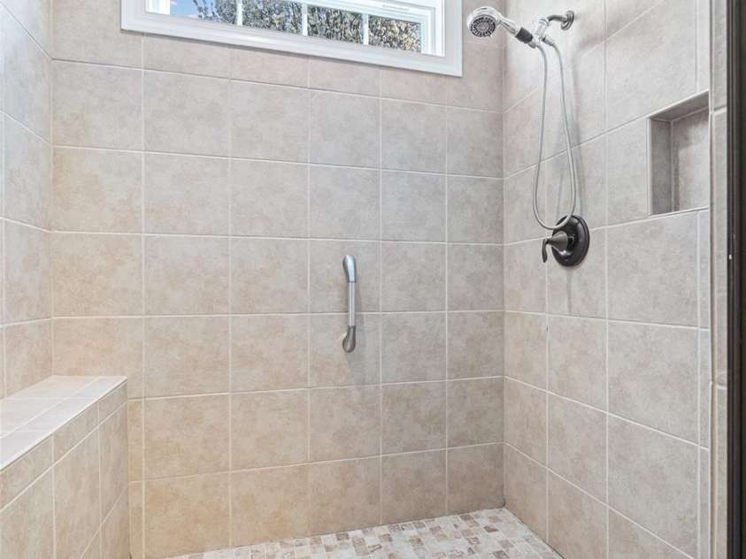 4042 Sunset Ridge Drive, Rock Hill, SC 29732.  MLS# CAR4347059, YatesRealty ID 6249. Large walk=in shower in primary