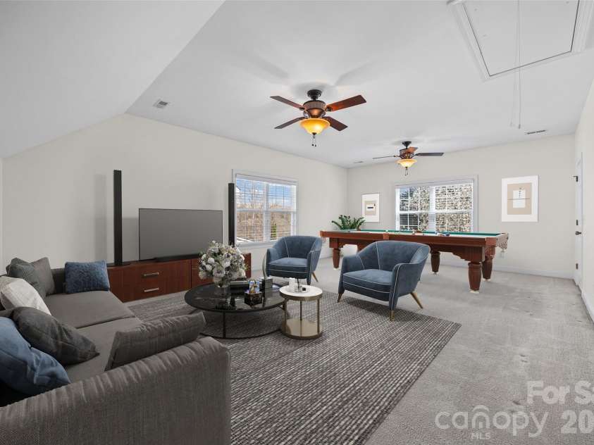 4042 Sunset Ridge Drive, Rock Hill, SC 29732.  MLS# CAR4347059, YatesRealty ID 6249. Vitually staged bonus room.