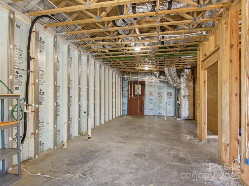 72 Jonestown Road, Woodfin, NC 28804.  MLS# CAR4229228, YatesRealty ID 6249. Basement plumbed for bathroom