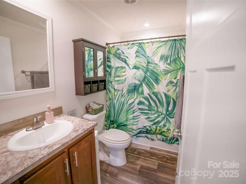 2257 Messer Road, Valdese, NC 28690.  MLS# CAR4209555, YatesRealty ID 6252. Full bathroom on main floor