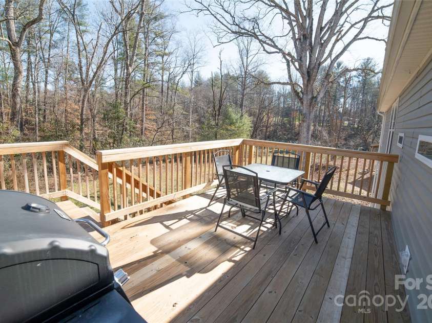2257 Messer Road, Valdese, NC 28690.  MLS# CAR4209555, YatesRealty ID 6252. Large, private deck