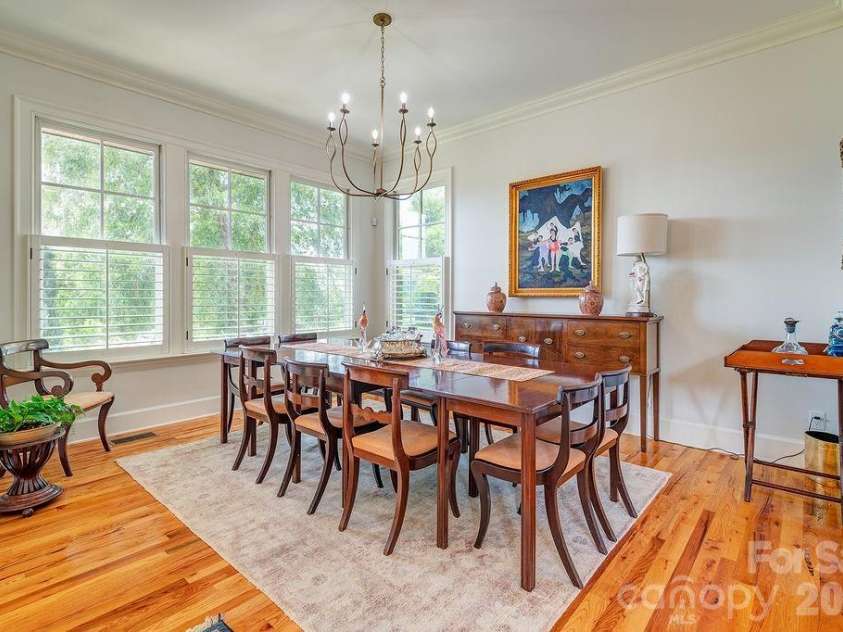 3 Gale Kelly Court, Weaverville, NC 28787.  MLS# CAR4361031, YatesRealty ID 6275. Dining Room