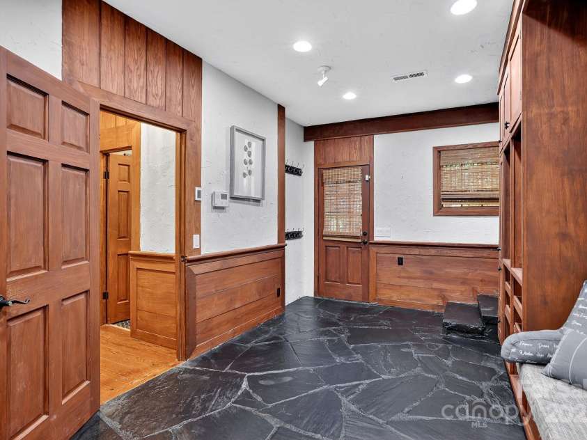 777 River Road, Tryon, NC 28782.  MLS# CAR4316725, YatesRealty ID 6286. Primary House - Storage Nook