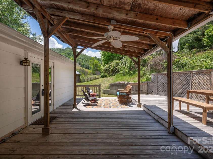 1022 Phipps Creek Road, Burnsville, NC 28714.  MLS# CAR4235645, YatesRealty ID 6287. Large Outdoor Area for Entertaining