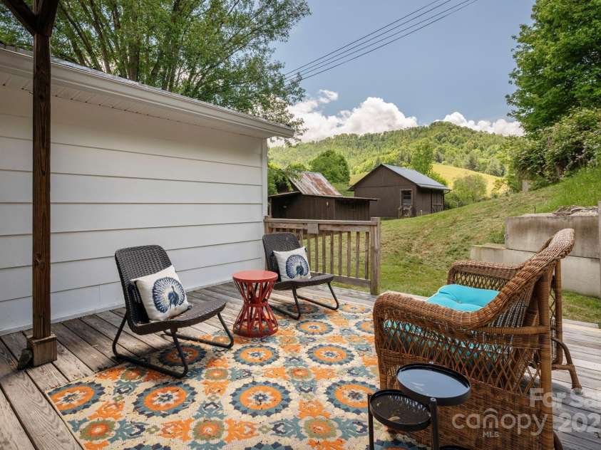 1022 Phipps Creek Road, Burnsville, NC 28714.  MLS# CAR4235645, YatesRealty ID 6287. Private and Tranquil