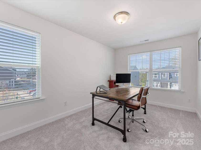 1542 Cedar Tree Drive, Belmont, NC 28012.  MLS# CAR4238594, YatesRealty ID 6288. Bedroom/study #1