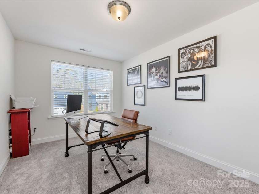 1542 Cedar Tree Drive, Belmont, NC 28012.  MLS# CAR4238594, YatesRealty ID 6288. Bedroom/study #1