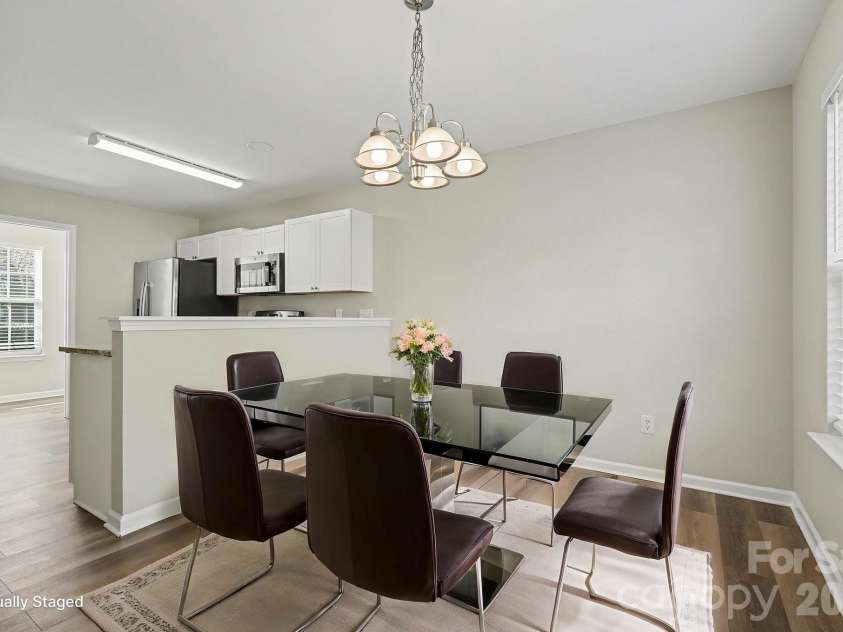 2418 Cairns Mill Court, Charlotte, NC 28269.  MLS# CAR4360937, YatesRealty ID 6289. Virtually Staged