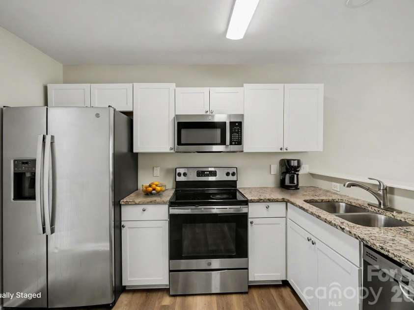 2418 Cairns Mill Court, Charlotte, NC 28269.  MLS# CAR4360937, YatesRealty ID 6289. Virtually Staged