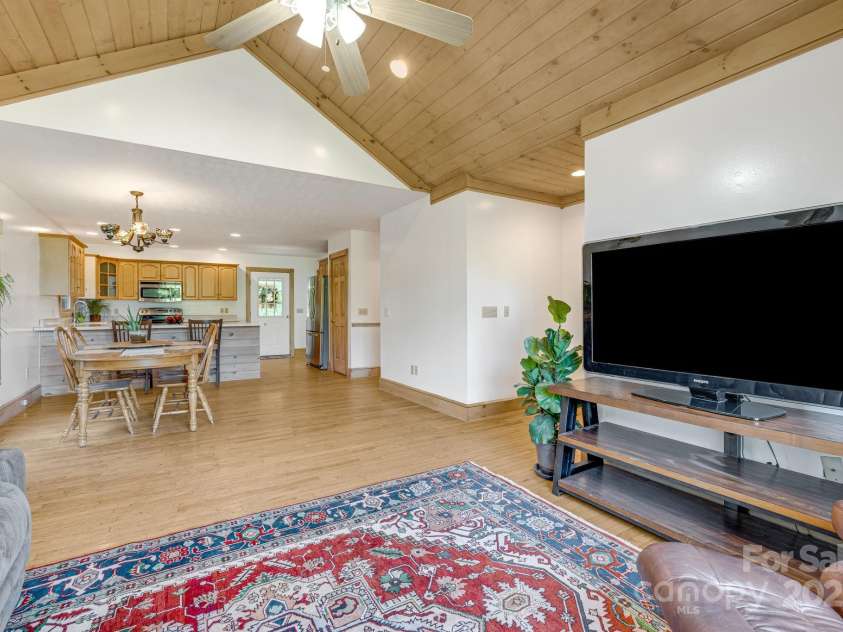 57 Stillwater Springs Road, Burnsville, NC 28714.  MLS# CAR4295423, YatesRealty ID 629. Living Room 57 Stillwater Springs Road Burnsville, NC