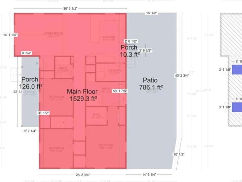 57 Stillwater Springs Road, Burnsville, NC 28714.  MLS# CAR4295423, YatesRealty ID 629. Professional Measurements 57 Stillwater Springs Road Burnsville, NC