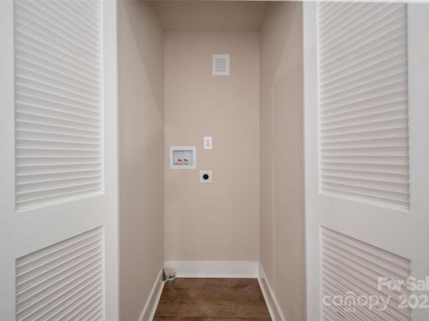 1801 Findlay Street, Gastonia, NC 28052.  MLS# CAR4239095, YatesRealty ID 6293. Laundry closet for stack washer/dryer