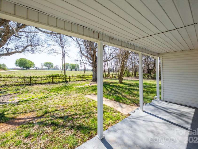 260 Penninger Drive, Woodleaf, NC 27054.  MLS# CAR4266246, YatesRealty ID 6296. View from front porch