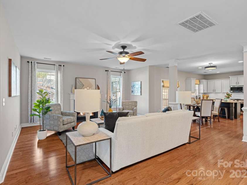 114 Runningdeer Drive, Mooresville, NC 28117.  MLS# CAR4231864, YatesRealty ID 6297. Open-plan Great Room