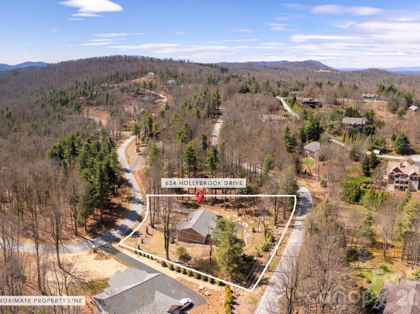 654 Hollybrook Drive, Flat Rock, NC 28731.  MLS# CAR4167426, YatesRealty ID 6299. 