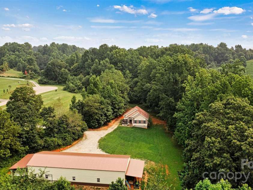 6051 Pointe West Lane, Vale, NC 28168.  MLS# CAR4092329, YatesRealty ID 63. Aerial of plat