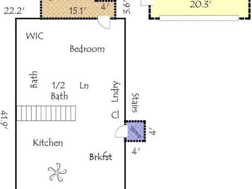 12746 Bravington Road, Huntersville, NC 28078.  MLS# CAR4245023, YatesRealty ID 6302. First Floor