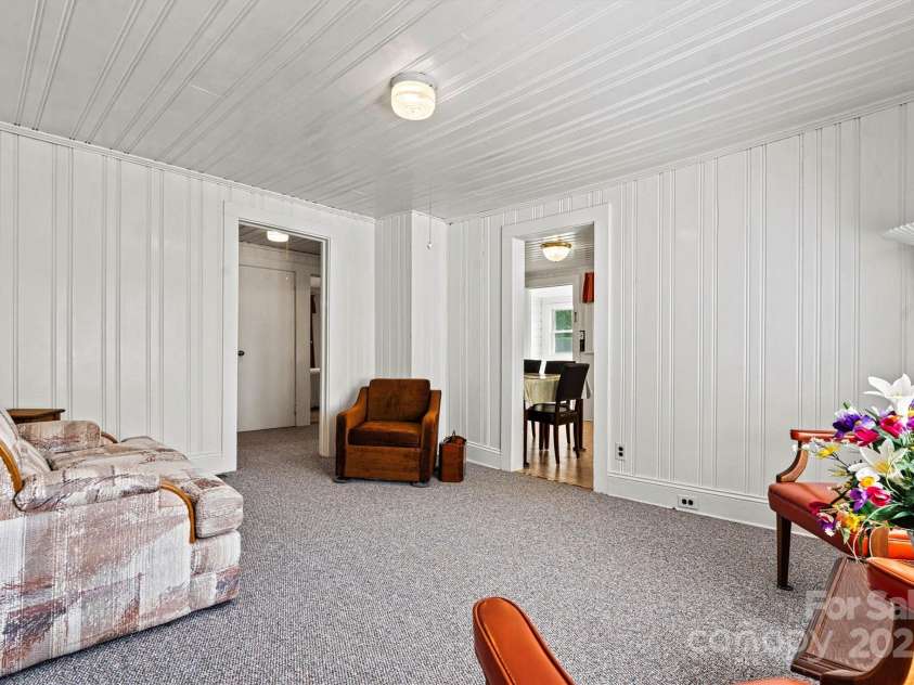 128 10th Street, Hildebran, NC 28637.  MLS# CAR4184496, YatesRealty ID 6303. Dining Room or Sitting Room/Kitchen Entry View