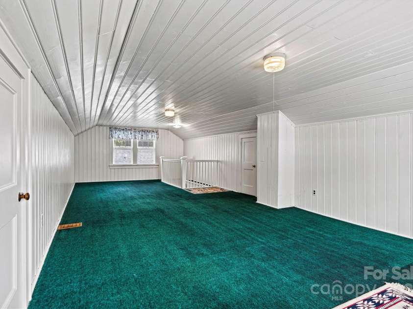 128 10th Street, Hildebran, NC 28637.  MLS# CAR4184496, YatesRealty ID 6303. Upstairs Bedroom/Bonus Room Window View